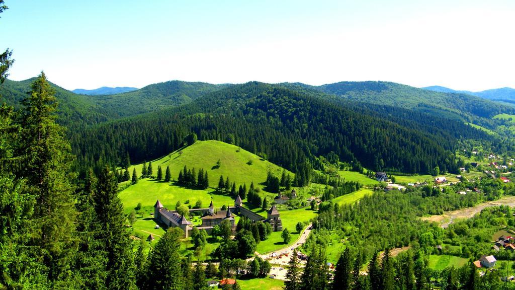 Pensiunea Poiana De Vis Sucevita Esterno foto